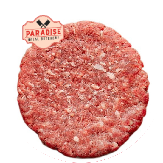 Halal BEEF BURGER PATTIES freshly cut in Auckland